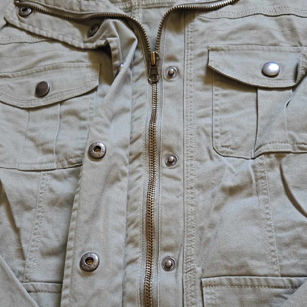 Thread & Supply Olive Utility Jacket - image 3